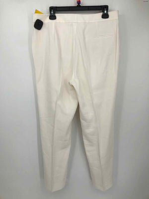 ST. JOHN White Linen Blend Size 10  (M) Pants