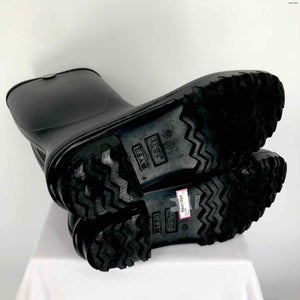 UGG Black Rubber Mid-Calf Rainboot Shoe Size 9 Boots