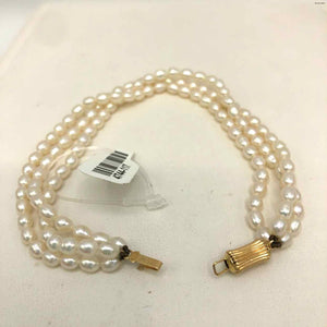 Ivory Pearl 14k 3 Strand 14k-Bracelet