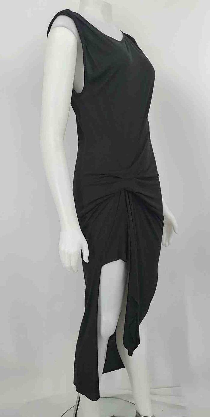 ALL SAINTS Black Gathered Tank Size 2  (XS) Dress