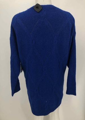 KERISMA Royal Blue Knit Cardigan Size MEDIUM (M) Sweater