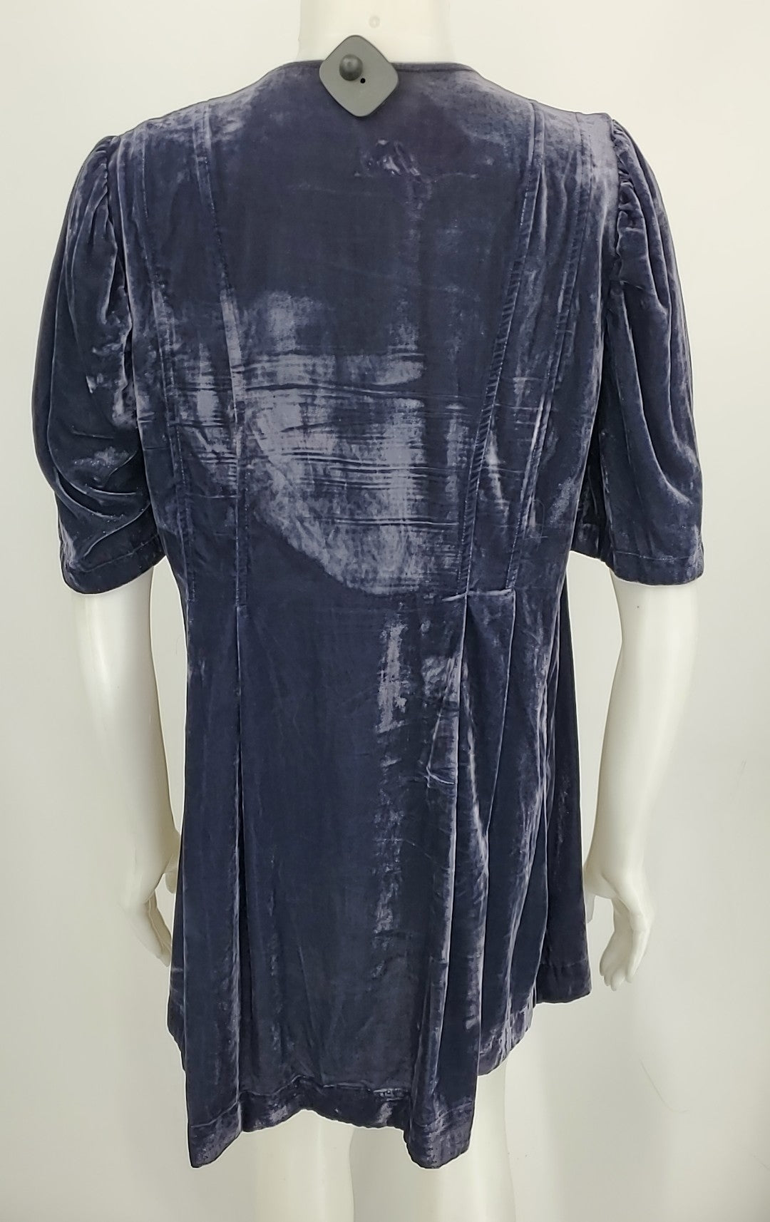 blue velvet free people dress Free People Portia Velvet Mini in Blue