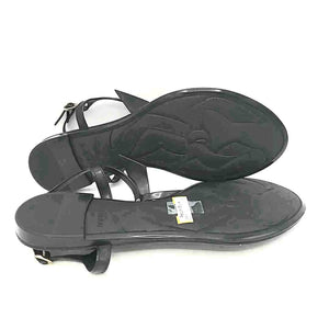 ALEXANDRE BIRMAM Black Bow Trim Sandal Shoe Size 41 US: 10 Shoes
