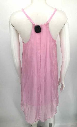 MEO MELI Pink Made in Italy Midi Length Size SMALL (S) Dress