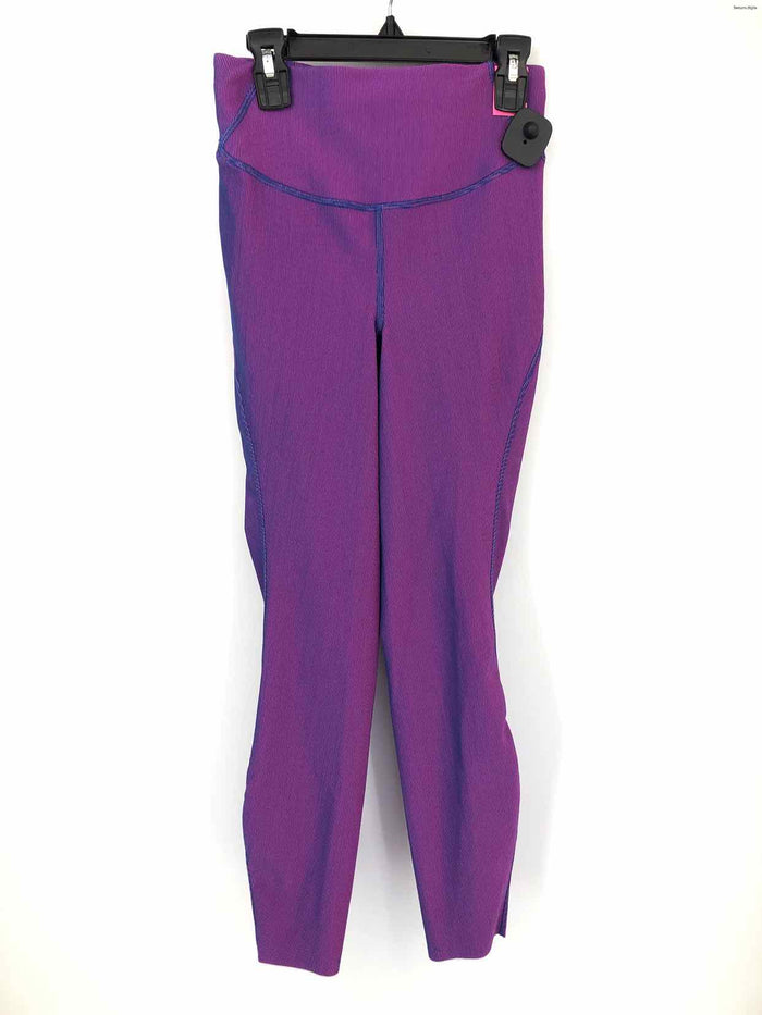 LULULEMON Pink Blue Striped Legging Size 4  (S) Activewear Bottoms