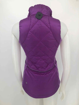 LULULEMON Purple Down Filled Vest Size 4  (S) Activewear Jacket