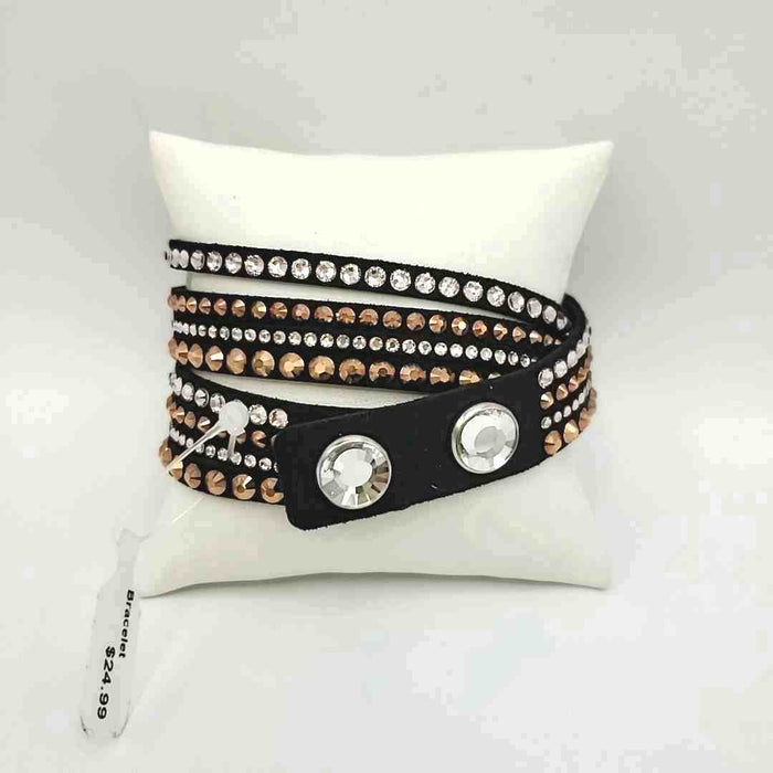 Brown Crystal Bracelet