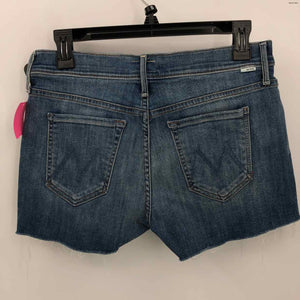 MOTHER Light Blue Denim Frayed trim Size 26 (S) Shorts