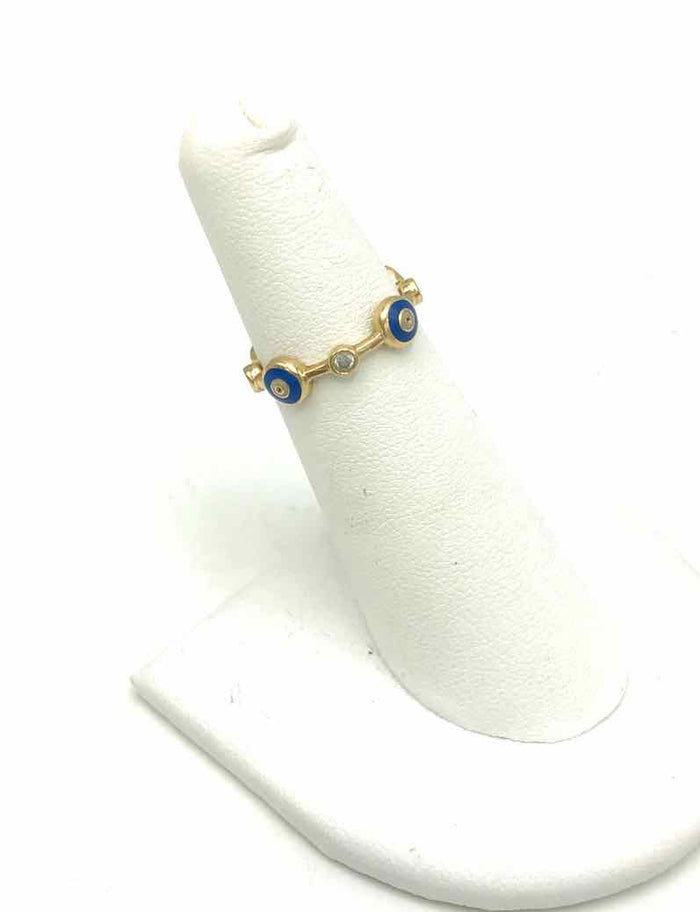 EPIC Blue 14k Gold Eye 14k-Ring