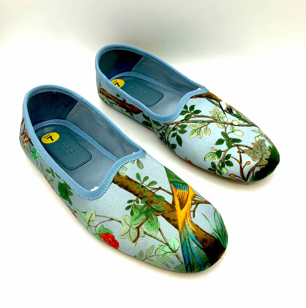 Gucci Shoes Green 6 Gucci Gucci Patent Green Lowtop Sneakers us_6 Women | Grailed main image 3