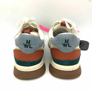 MADEWELL Blue & White Green Multi Sneaker Shoe Size 7-1/2 Shoes