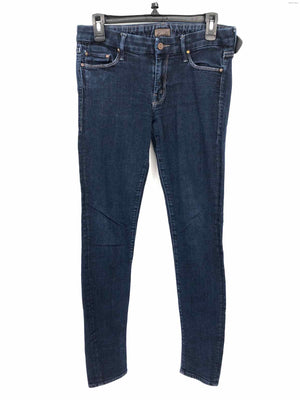 MOTHER Dk Blue Denim Skinny Size 28 (S) Jeans