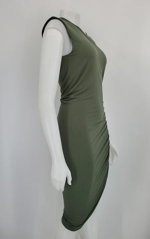 green ruched tank dress Amazon.com: TOPMELON V Neck Ribbed Maxi Tank Dress Ruched Sleeveless Dress for Women with Pockets Slit Ribbed Dress Long Ruched V Neck Dress Green Small : Clothing, Shoes & Jewelry