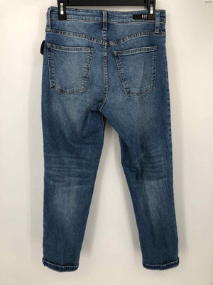 KUT from the Kloth Blue Denim Mid Rise - Skinny Size 6  (S) Jeans