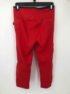 STELLA MCCARTNEY Red Navy Legging Capri Size SMALL (S) Activewear Bottoms