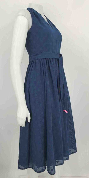 KATE SPADE Blue Dot Sleeveless Size 0 (XS) Dress KATE SPADE Blue Dot Sleeveless Size 0 (XS) Dress