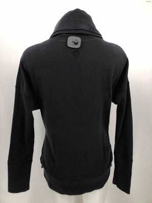 LULULEMON Black Cowl Neck Size 8  (M) Activewear Jacket