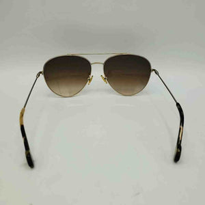 ETT TWA Brown Gold Pre Loved Ombre Aviator Sunglasses w/case