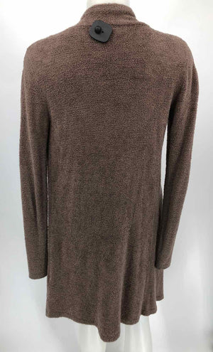 BAREFOOT DREAMS Taupe Knit Wrap Size MEDIUM (M) Sweater