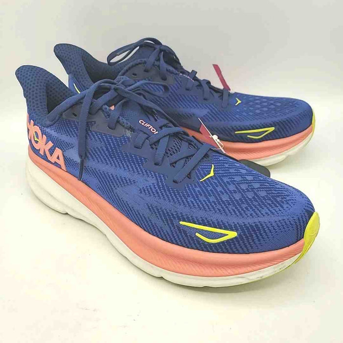 HOKA Blue Pink Sneaker Shoe Size 11 Shoes