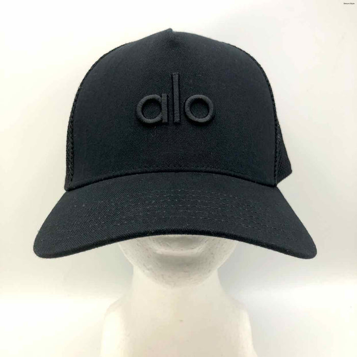 ALO Black Mesh Cap Hat