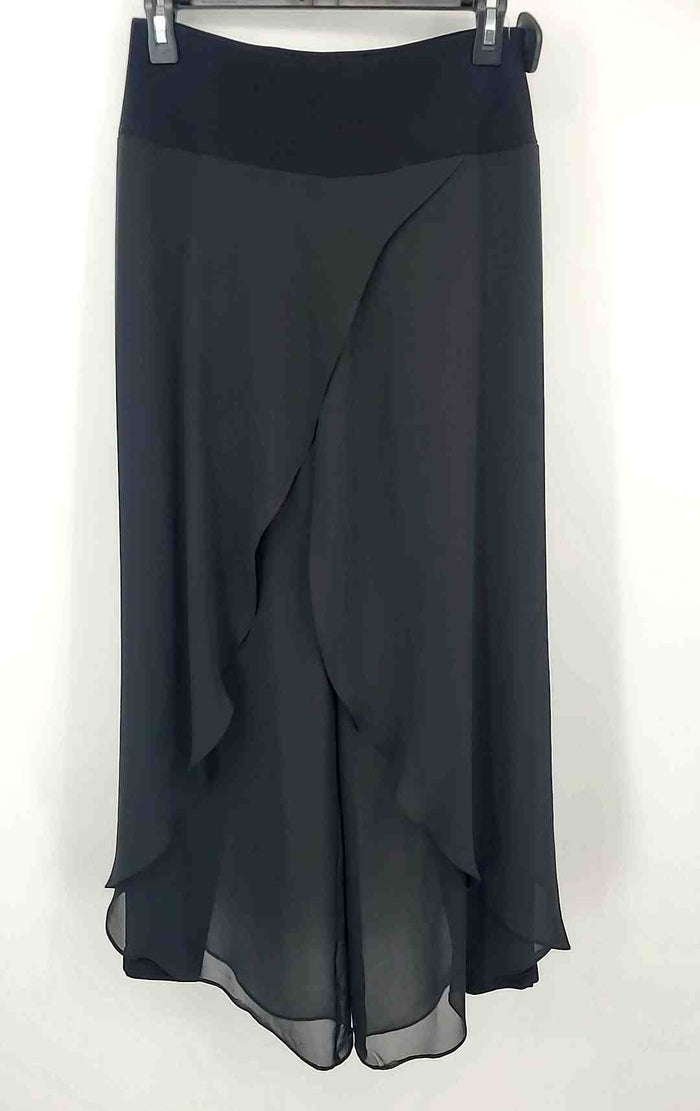 JOSEPH RIBKOFF Black Layered Size SMALL (S) Pants