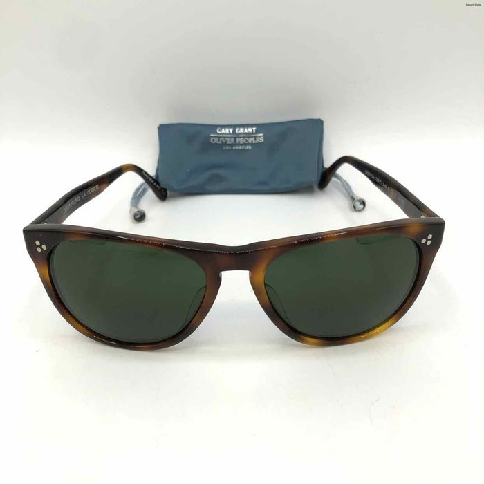 OLIVER PEOPLES Brown Pre Loved AS IS Tortoise Sunglasses