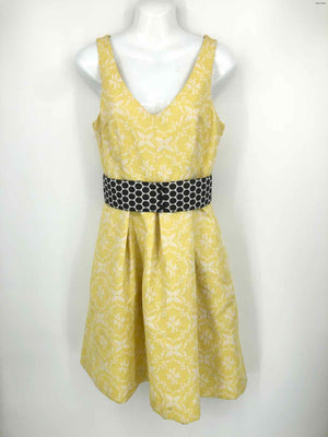 MOULINETTE SOEURS Yellow White Size SMALL (S) Dress