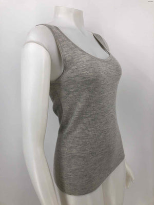 MICHAEL KORS Lt Gray Cashmere Top & Cardigan Size MEDIUM (M) Sweater