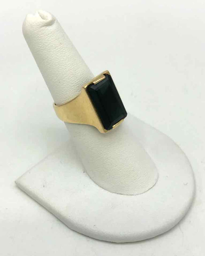 Green 14K Gold Tourmaline 14k-Ring Sz6.5