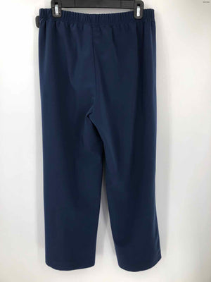 ST. JOHN Navy Elastic Waist Wide Leg Size MEDIUM (M) Pants
