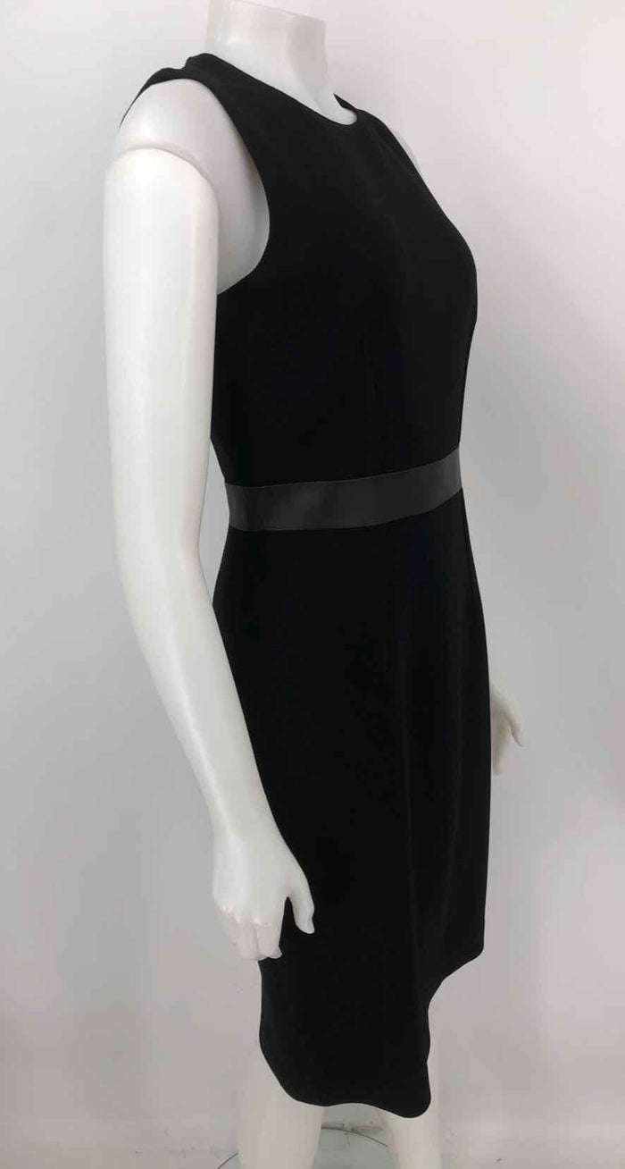 MICHAEL KORS Black Made in Italy Sleeveless Sheath Size 8  (M) Dress