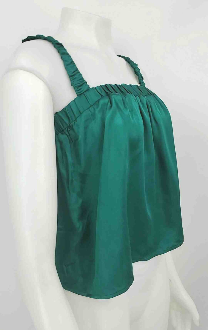 NATION Dk Green Tank Size SMALL (S) Top