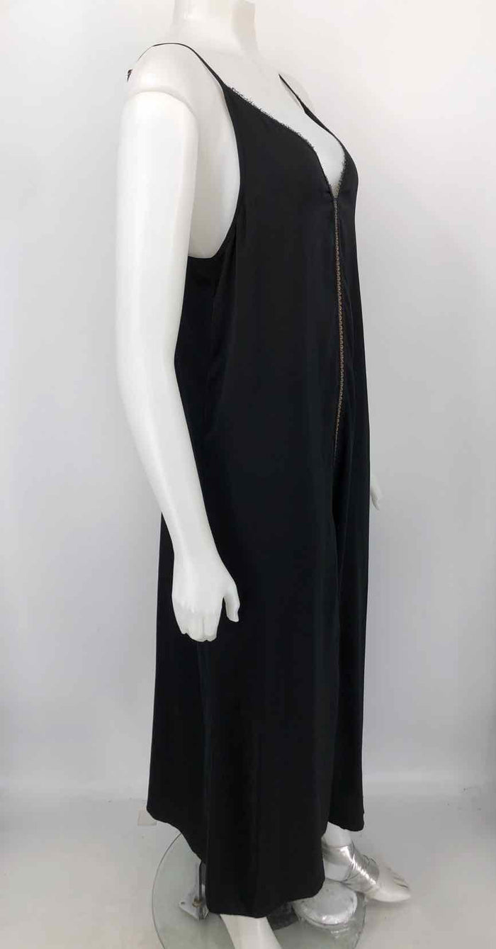 SAMANTHA CHANG Black Maxi Length Size MEDIUM (M) Dress