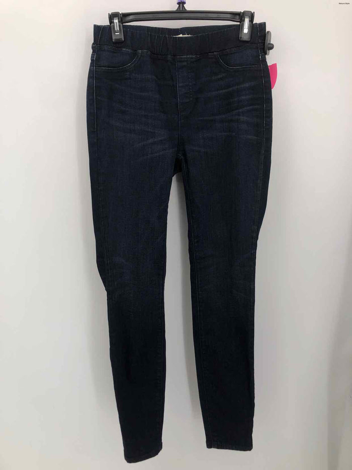 EILEEN FISHER Dark Blue Denim Cotton Blend Size X-SMALL Jeans