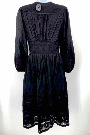ZIMMERMANN Black Longsleeve Size 0  (XS) Dress