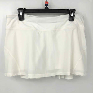 LULULEMON White Skort Size 10  (M) Activewear Bottoms