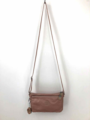 KIPLING Pink Beige Pre Loved Small Crossbody Purse