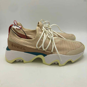 SOREL Beige Yellow & White Sneaker Shoe Size 9 Shoes
