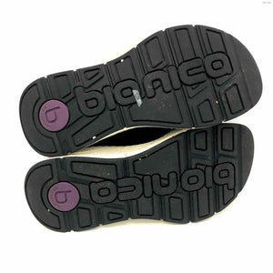 BIONICA Black Lt Gray Platform Sandal Shoe Size 7 Shoes