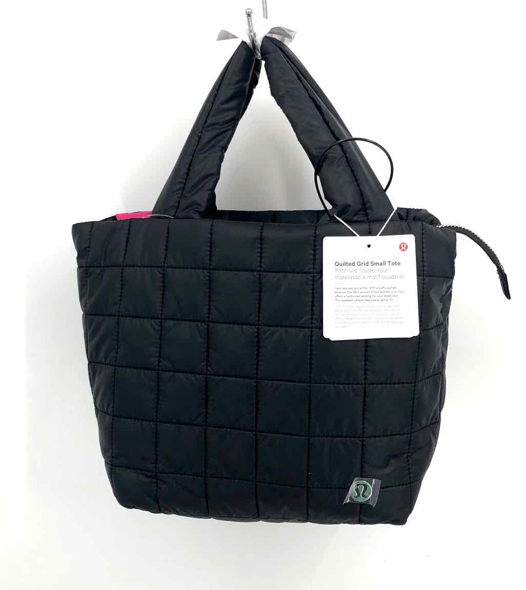 LULULEMON Black Has Tag Quilted w/ Longstrap Small Tote Purse – ReturnStyle