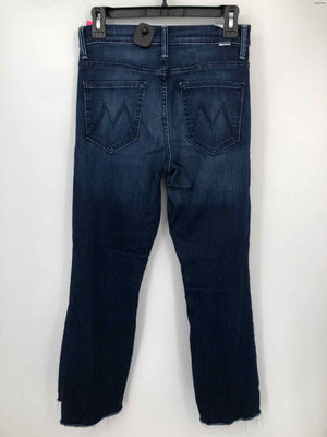 MOTHER Blue Denim Straight Leg Size 28 (S) Jeans