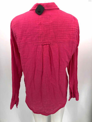 RAILS Pink Shirt Size MEDIUM (M) Top