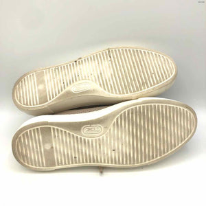 AGL - ATTILIO GIUSTI LEOMBRUNI Beige White Leather Italian Made Perforated Shoes