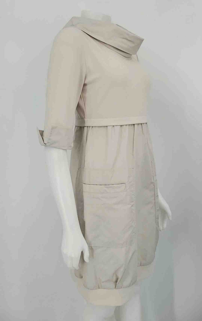 JOSEPH RIBKOFF Beige 3/4 Sleeve Size 4  (S) Dress