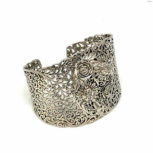 Sterling Silver Filagree Cuff ss Bracelet