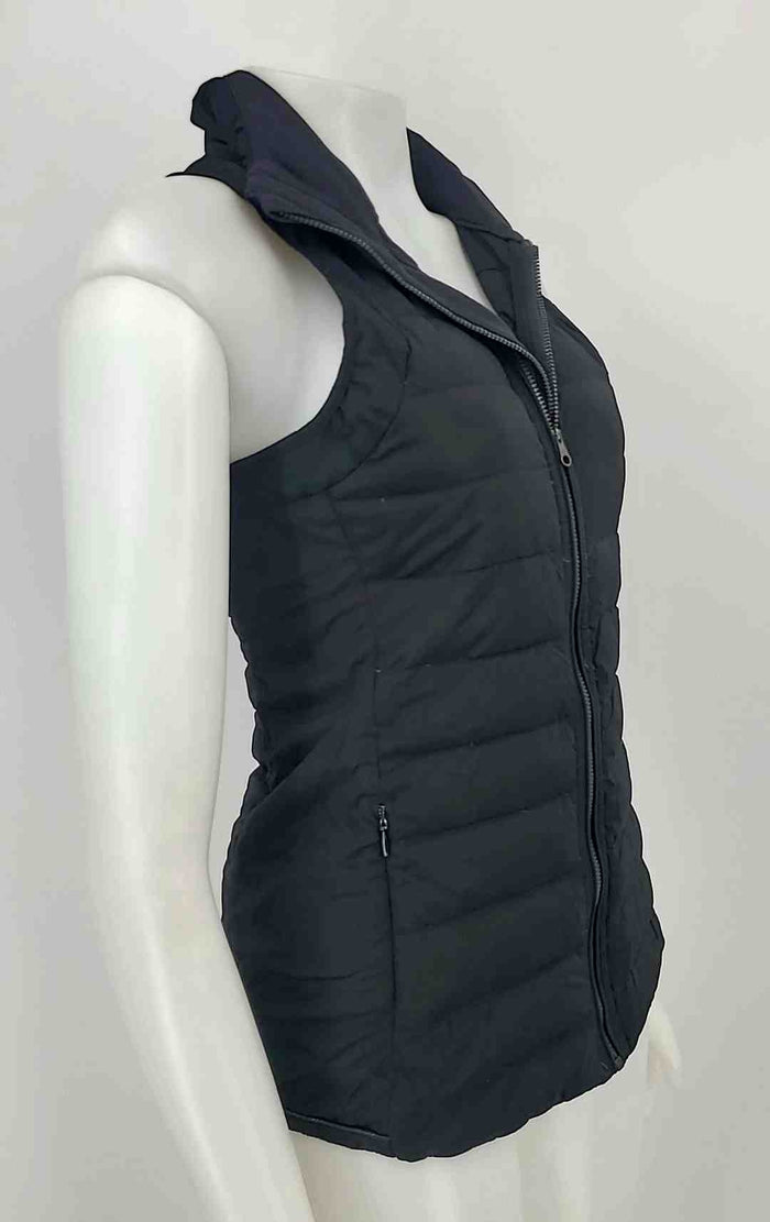 LULULEMON Black Nylon Puffer Vest Size SMALL (S) Activewear Jacket