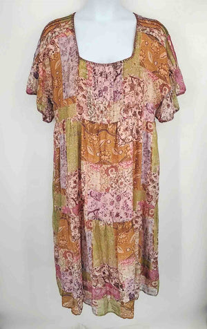 johnny was cotton dress Buy ASYMMETRIC RUFFLE FLOUNCE SHORT SLEEVE DRESS