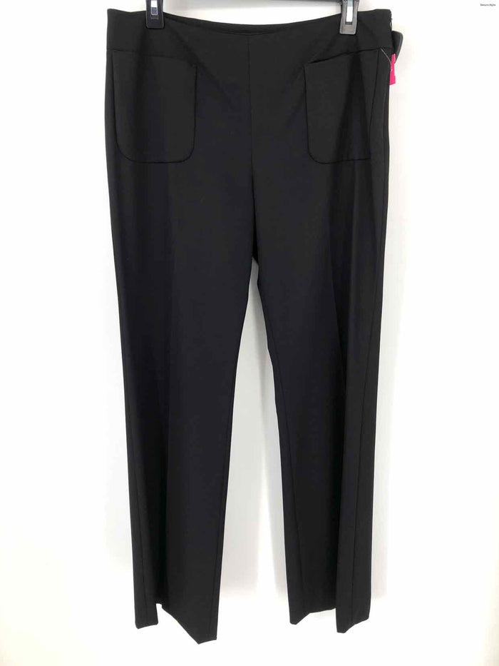 THE WRIGHTS Black Slacks Size 10  (M) Pants