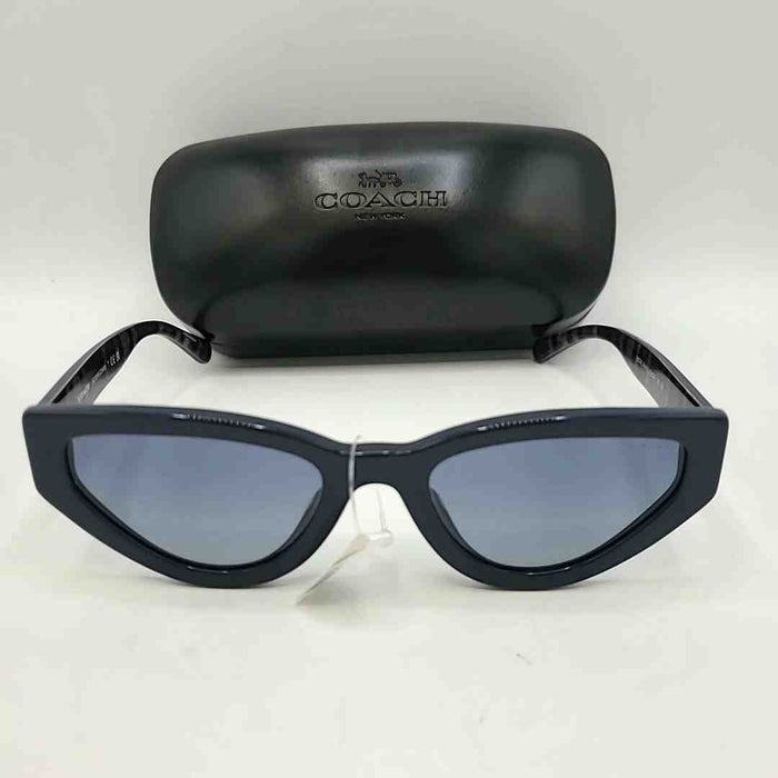 COACH Navy Black Cat Eye Sunglasses w/case